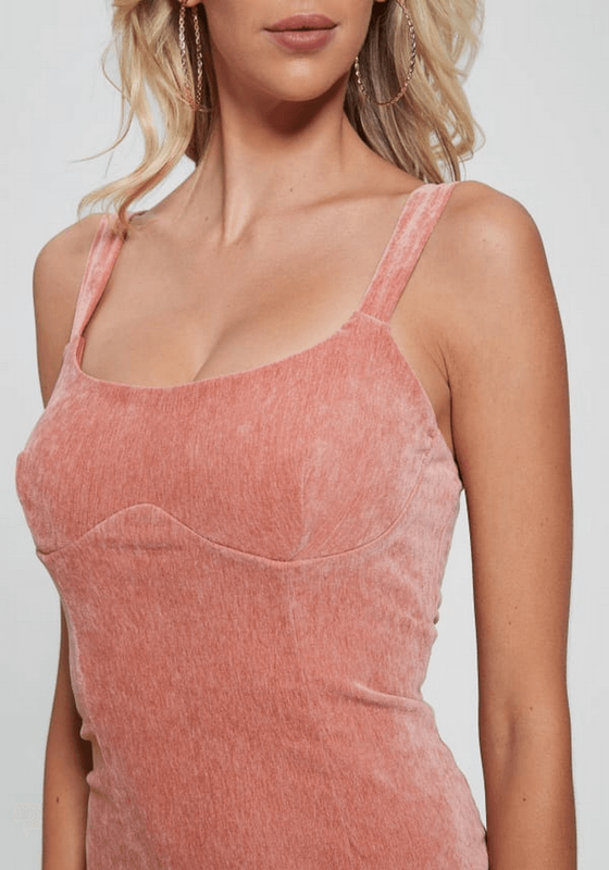 Vestido Guess Mujer Sl Laura Dress Rosa-1
