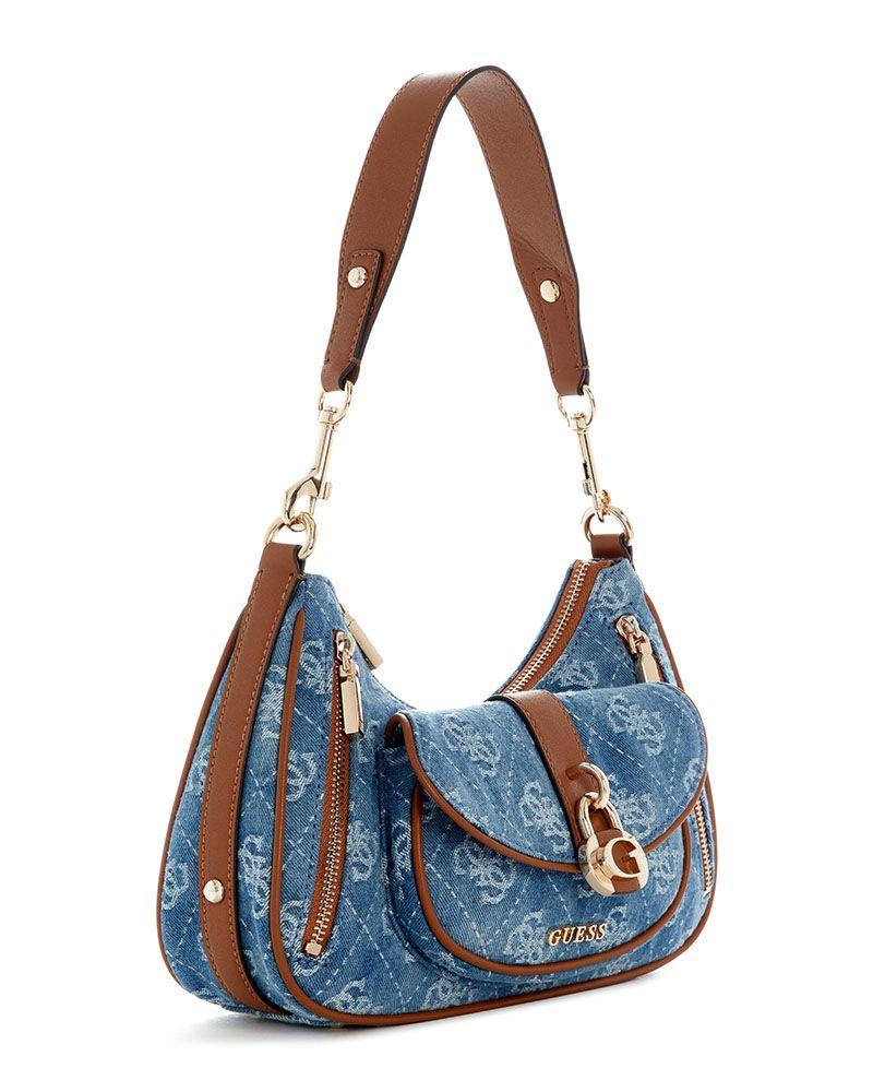 Cartera Jessa Shoulder Bag Denim-1