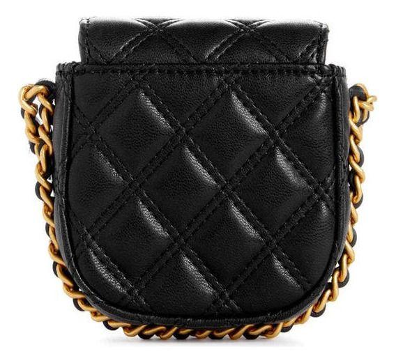 Mini Cartera Guess Mujer Giully Micro Mini Negro-2