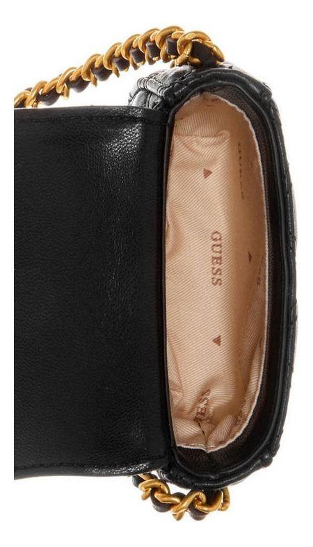 Mini Cartera Guess Mujer Giully Micro Mini Negro-3