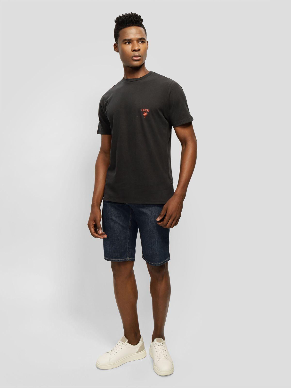 Polera Ss Cn Gd Palm Tee Negro-3