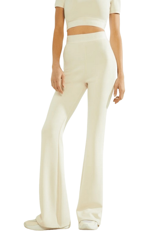 Pantalón Guess Mujer Coreen Flare Pant Blanco-0