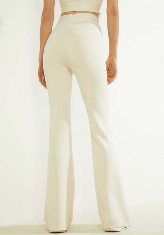 Pantalón Guess Mujer Coreen Flare Pant Blanco-2