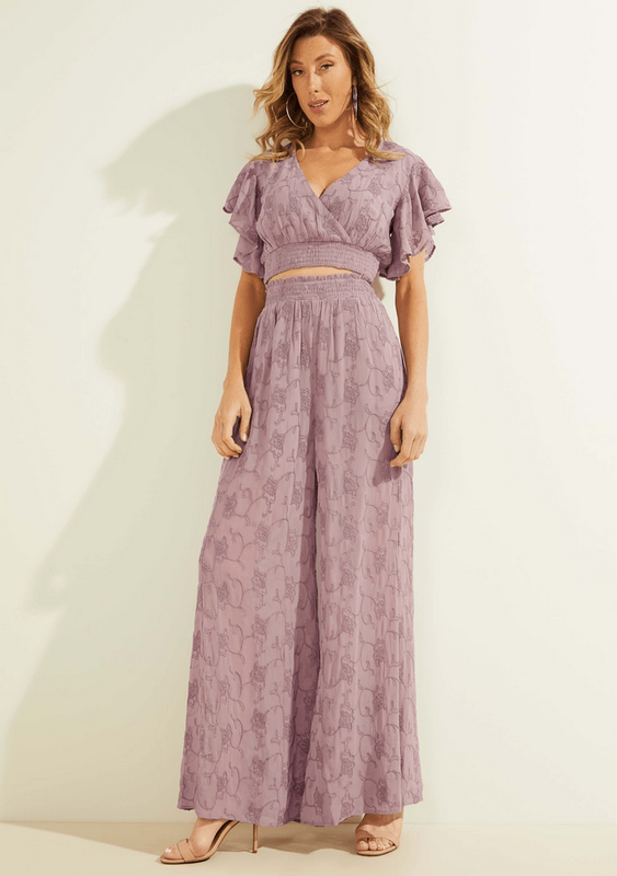 Blusa Guess Mujer Ss Dexie Top Morado-2