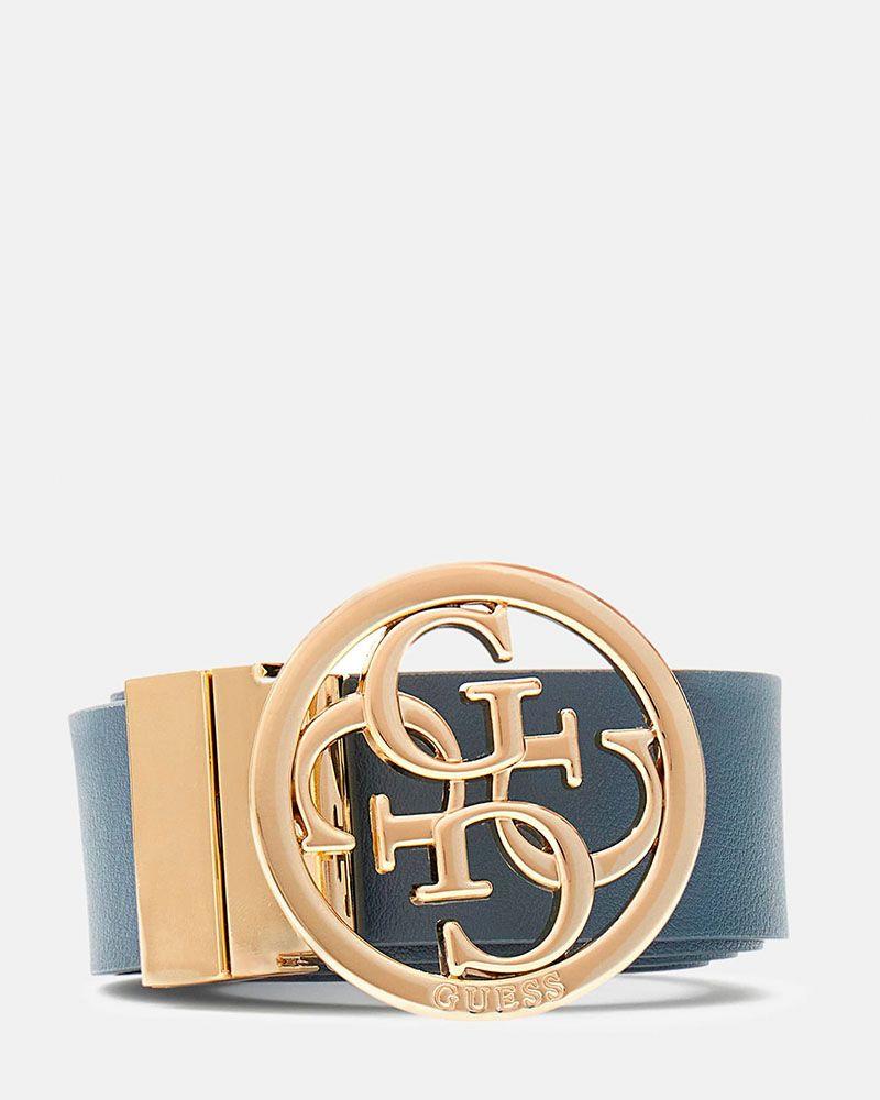 Cinturon Guess Mujer Noelle Adj & Rev Pant Belt H35 Gris-2