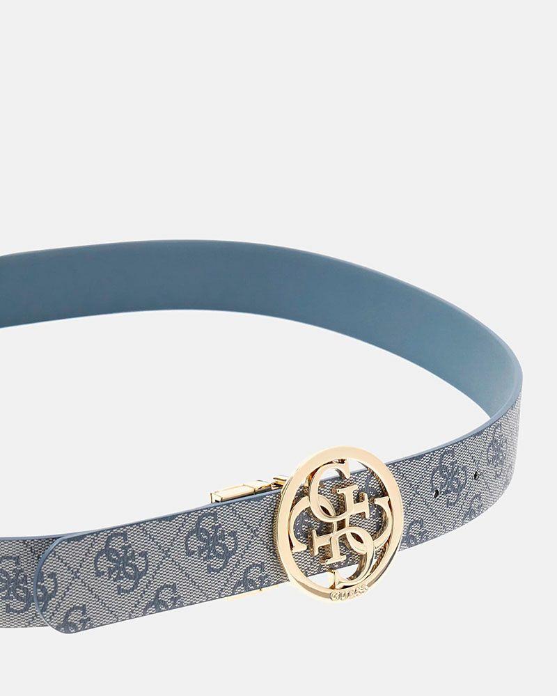 Cinturon Guess Mujer Noelle Adj & Rev Pant Belt H35 Gris-3