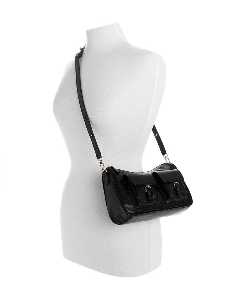 Cartera Kassie Convertible Shldr Bag Negro-5