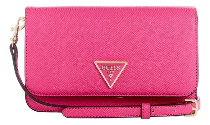 Cartera Guess Mujer Noelle Xbody Flap Organizer Rosado-0