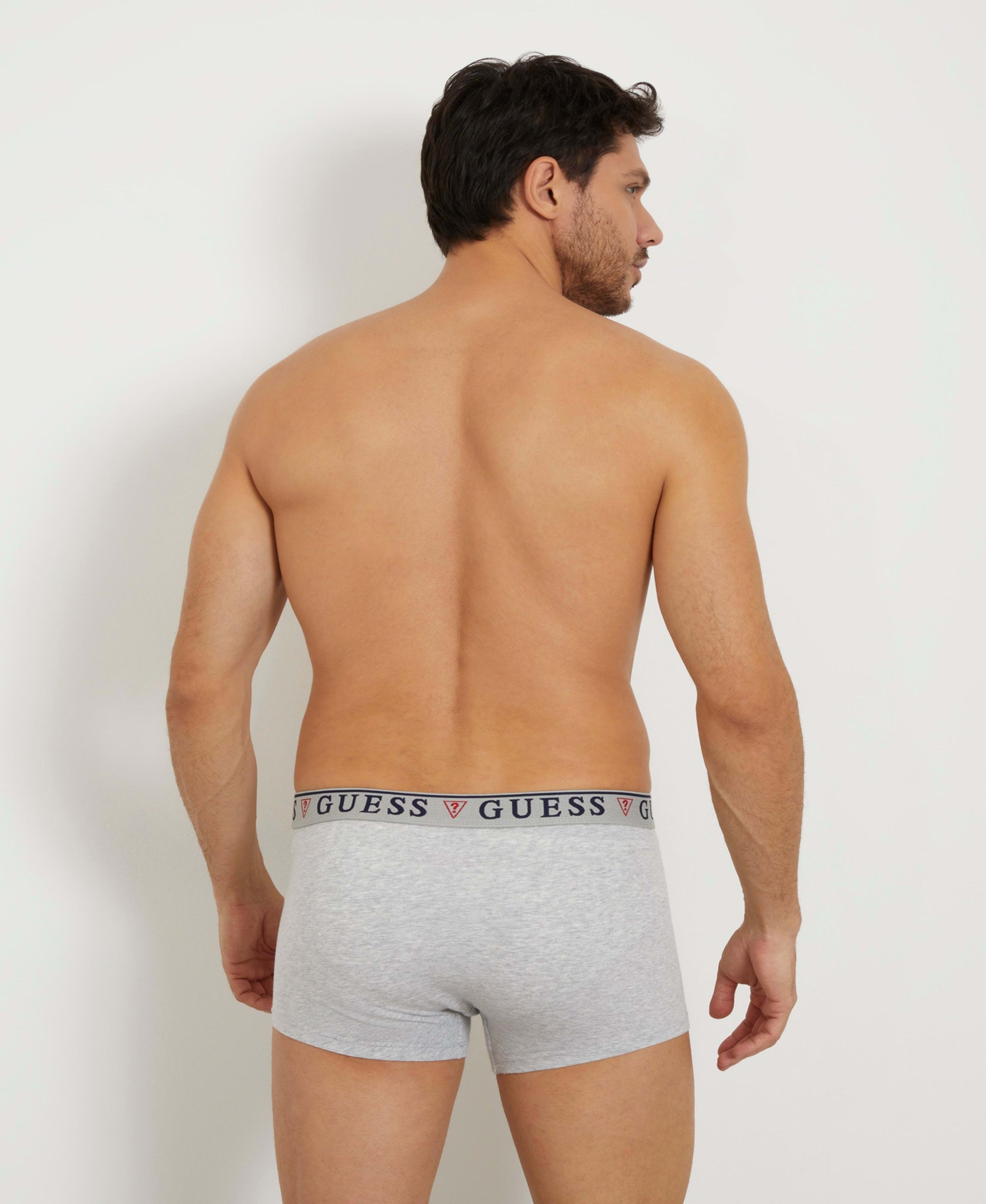 Boxer Guess Hombre Brian Hero Boxer Trunk 3 Pack Negro-2