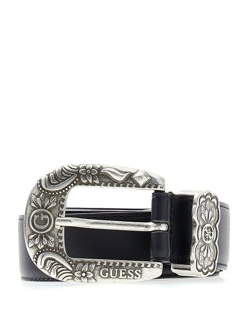 Cinturon Not Adj & Not Rev Pnt Belt H35 Negro-0