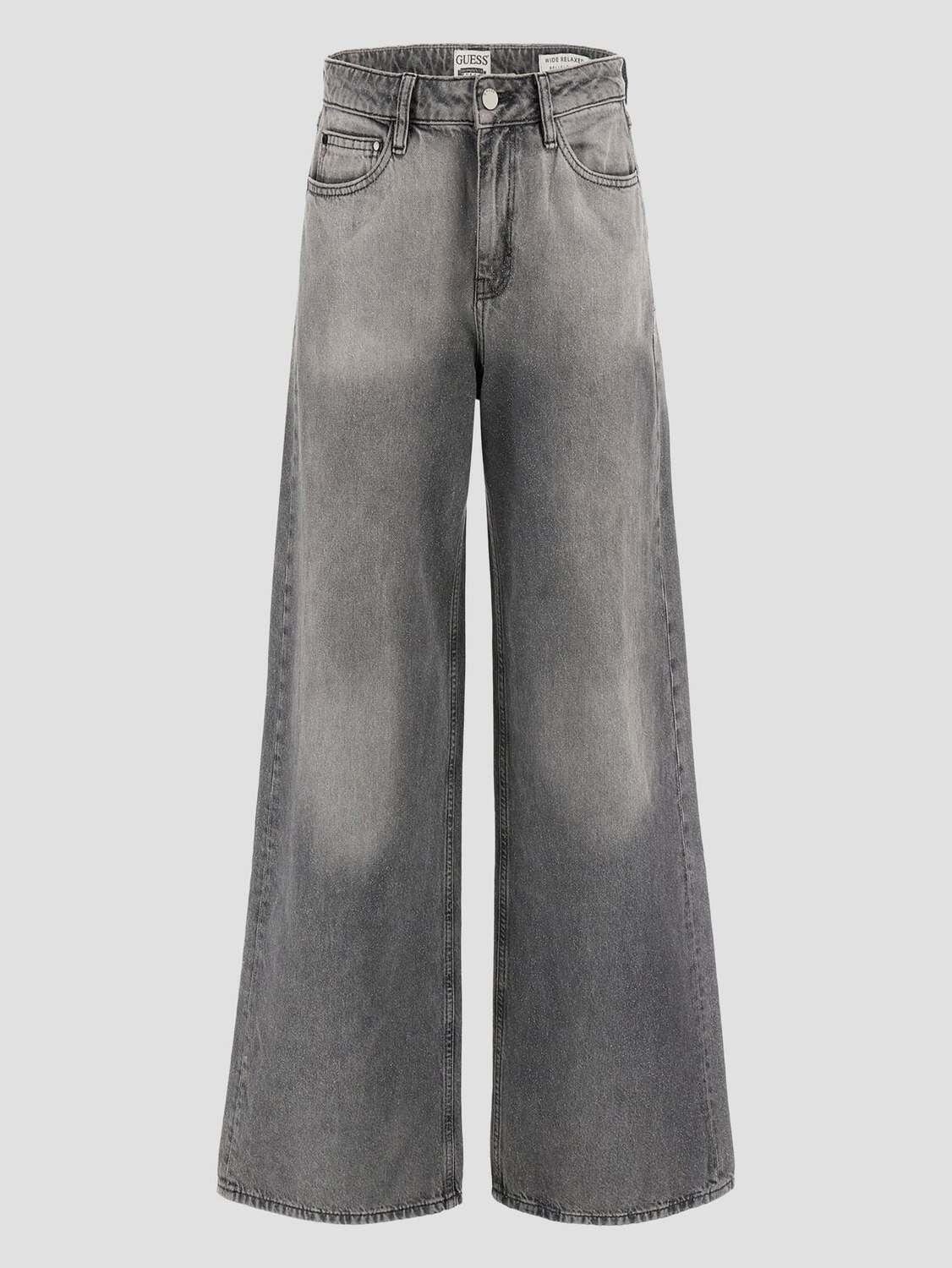 Jeans Guess Mujer Sexy Palazzo Plata-7