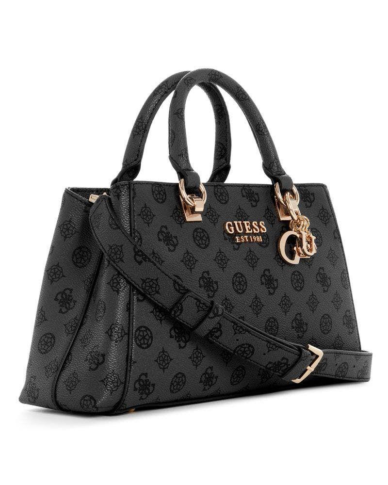 Cartera Guess Mujer Evelune Girlfriend Satchel Gris-1