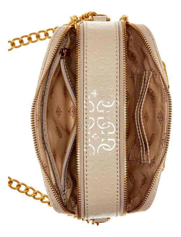 Cartera Guess Mujer Aveta Camera Bag Crema-3