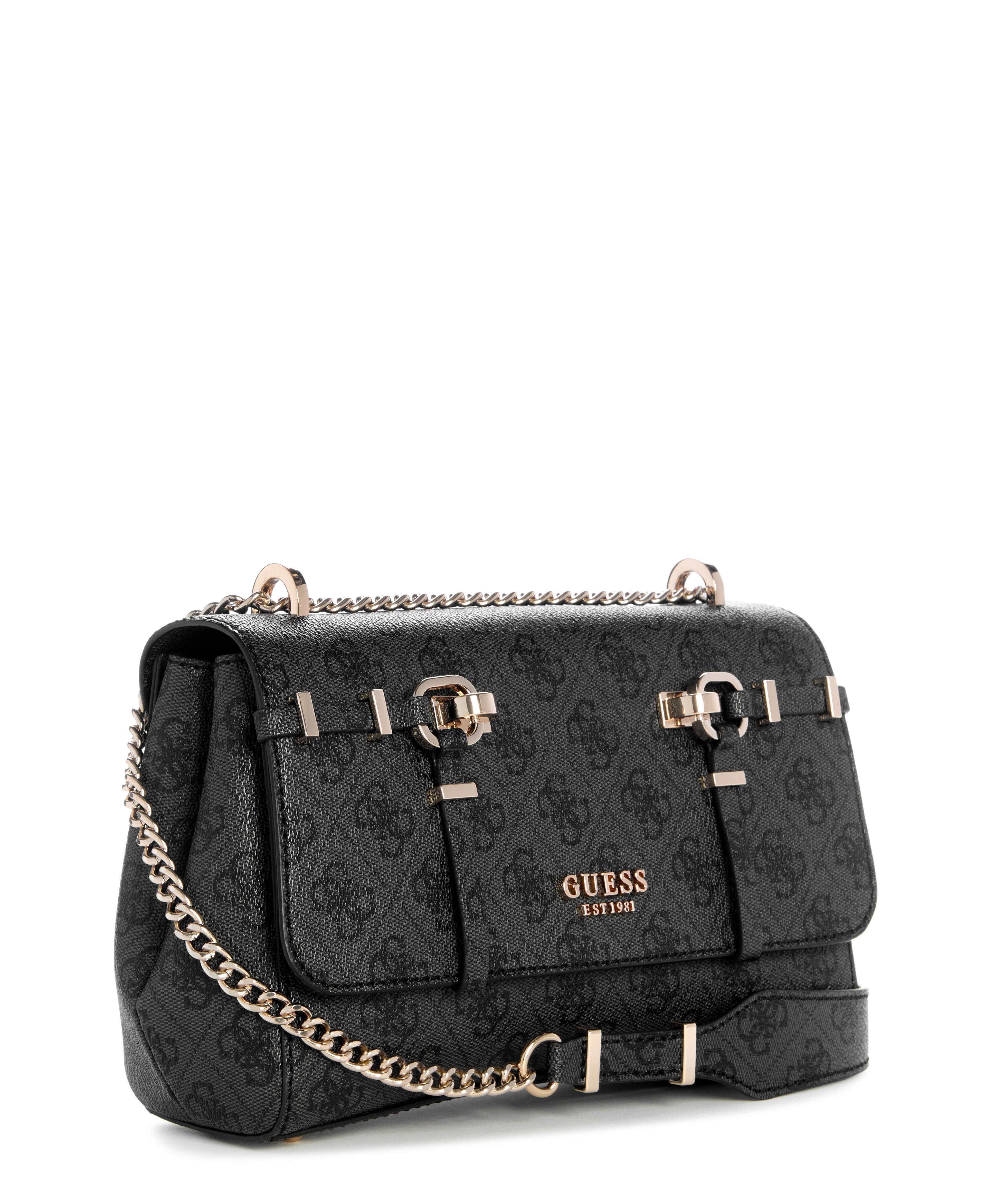 Cartera Leona Logo Convrtbl Xbody Flap Gris Oscuro-2