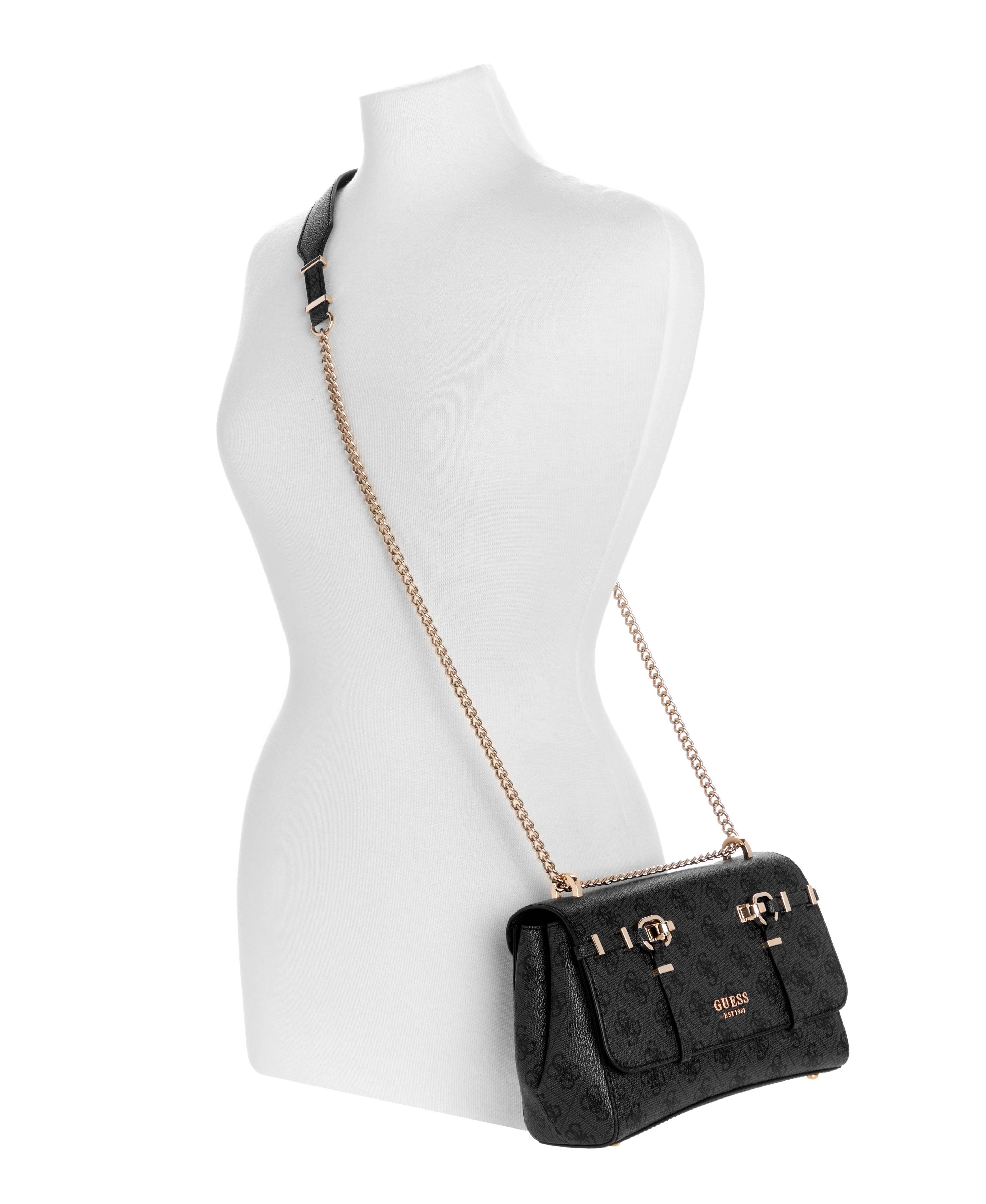 Cartera Leona Logo Convrtbl Xbody Flap Gris Oscuro-4