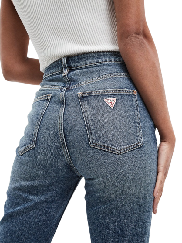 Jeans Guess Mujer Mom Jean Denim-0