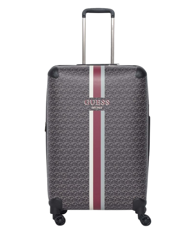 Maleta Guess Mujer Wilder 28 In 8-Wheeler Negro-0