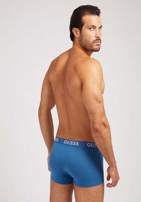 Boxer Guess Hombre Joe Trunk 3 Pack Azul-2
