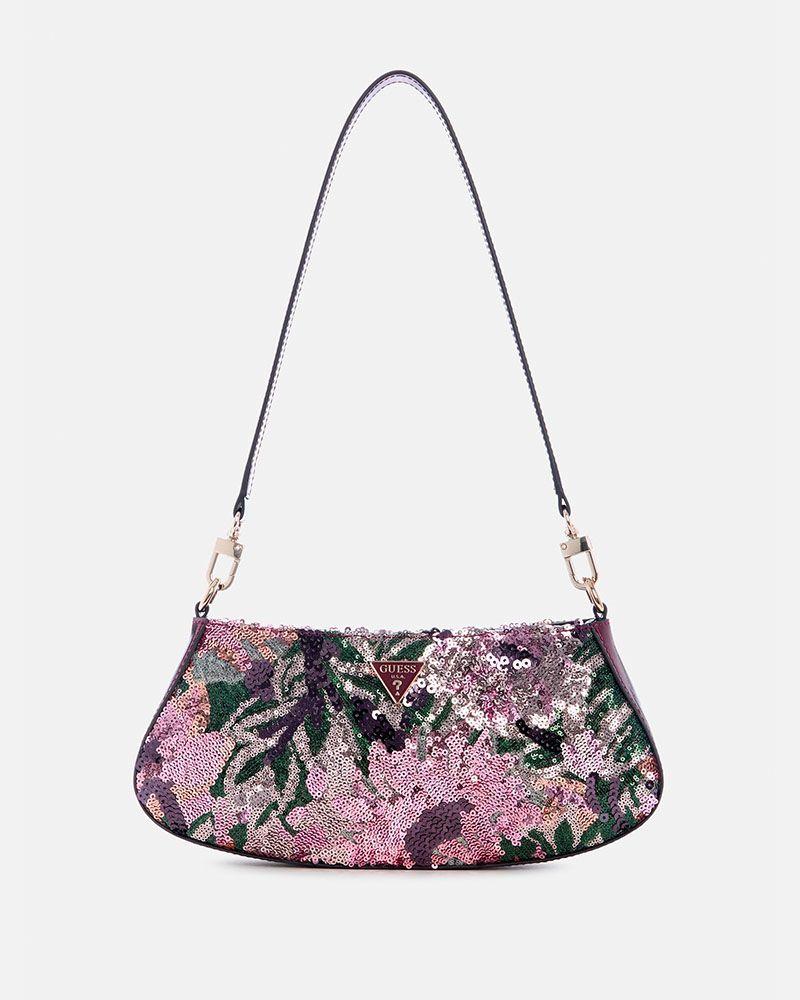 Cartera Guess Mujer Elsie Shoulder Bag Lila-0