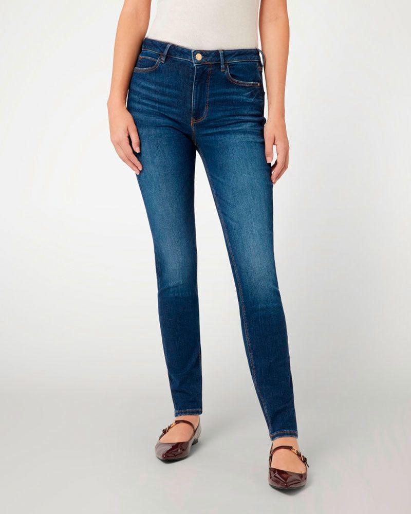 Jeans Guess Mujer 1981 Skinny Negro.-0