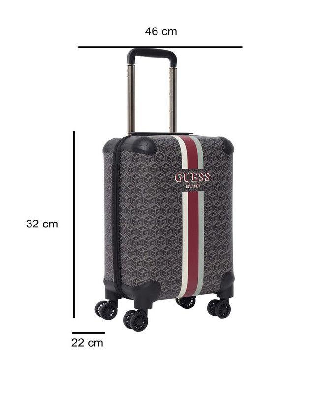 Maleta Guess Mujer Wilder 18 In 8-Wheeler Negro-4