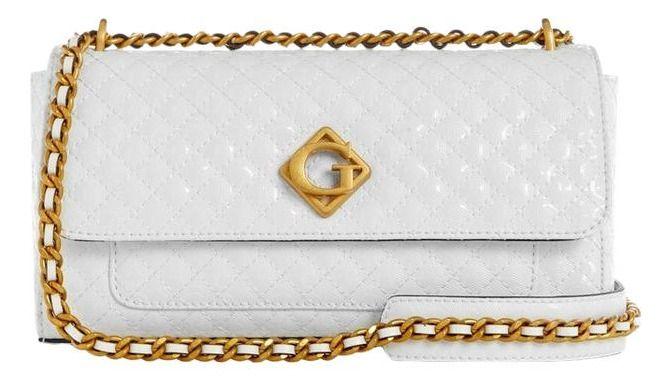 Cartera Guess Mujer Nerina Convertible Xbody Flap Blanco-0