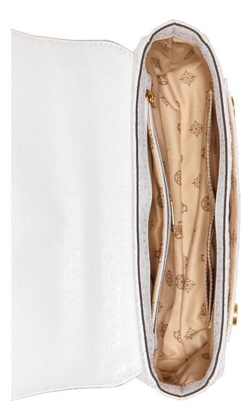 Cartera Guess Mujer Nerina Convertible Xbody Flap Blanco-3