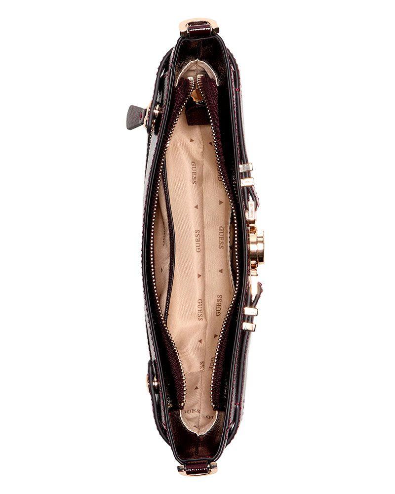 Cartera Guess Mujer Cirene Shoulder Bag Burdeo-3