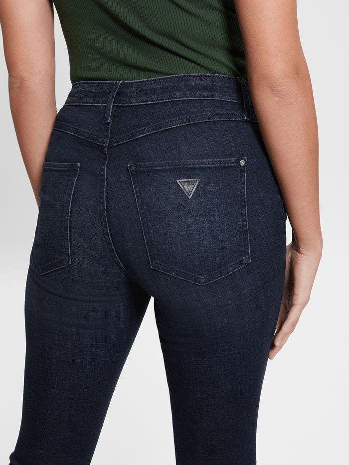 Jeans Guess Mujer 1981 Skinny Negro-1