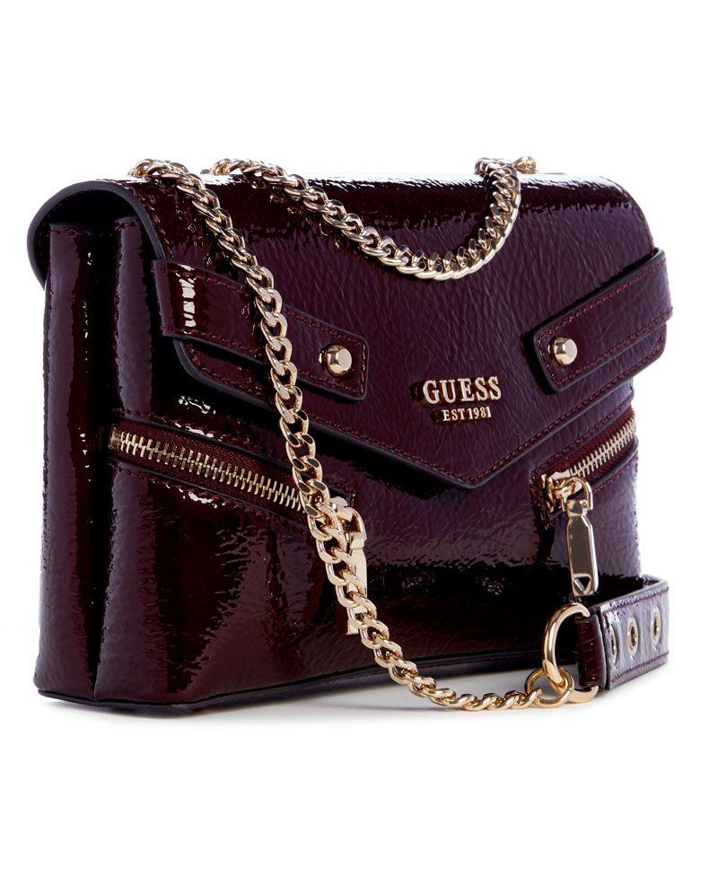 Cartera Guess Mujer Trissa Convertible Xbody Flap Rojo-1