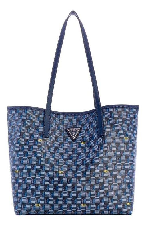 Cartera Guess Mujer Vikky Tote Azul-0