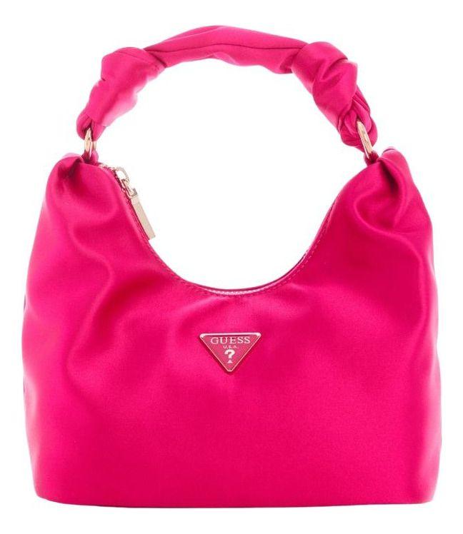 Cartera Guess Mujer Velina Hobo Fucsia-0