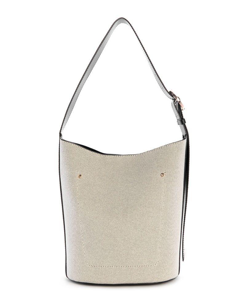 Cartera Nicolette Lrg Bucket Shldr Bag Negro/Beige-2