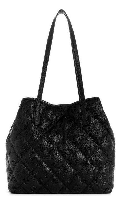Cartera Guess Mujer Vikky Tote Negro.-2