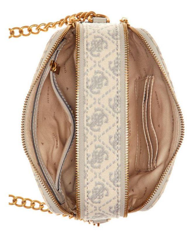 Cartera Guess Mujer Izzy Camera Bag Crema-3