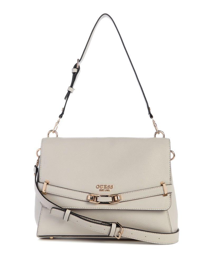 Cartera Silvye Flap Shoulder Bag Beige-0