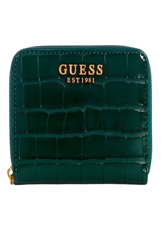 Billetera Guess Mujer James Slg Small Zip Around Verde-0