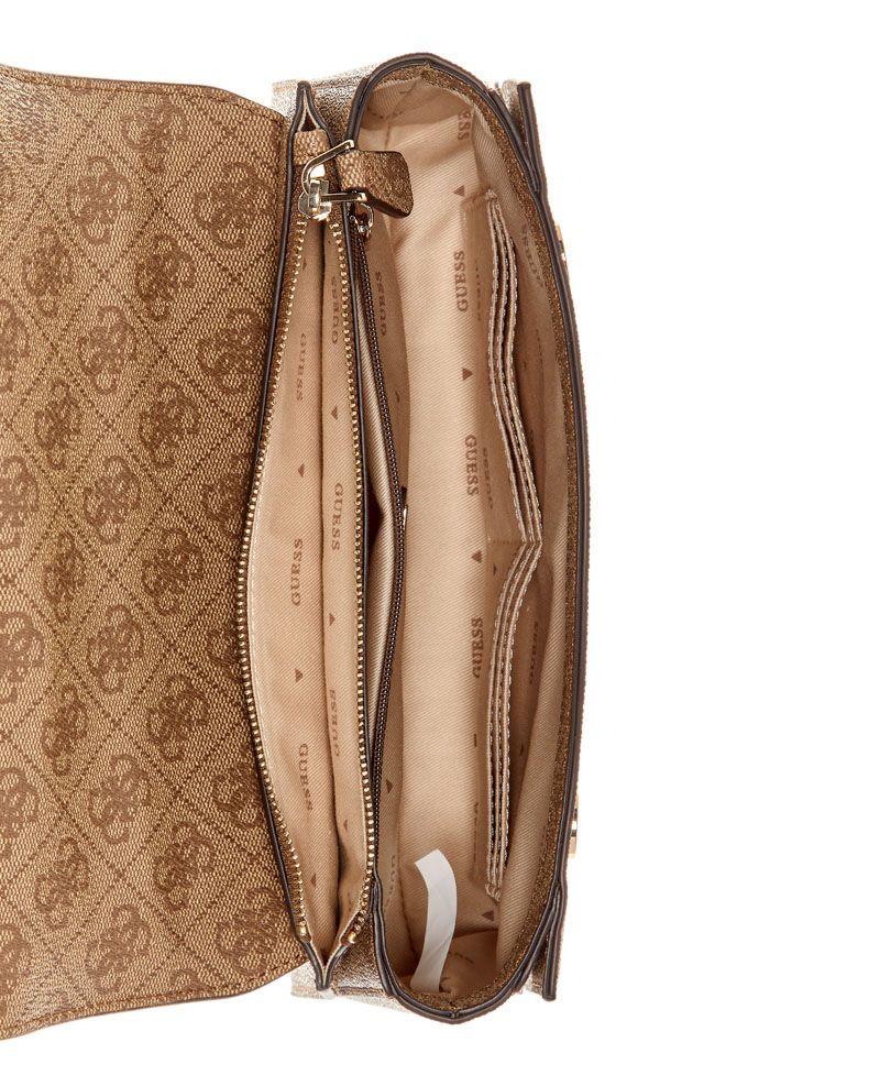 Cartera Zamira Convertible Xbody Flap Marrón-3