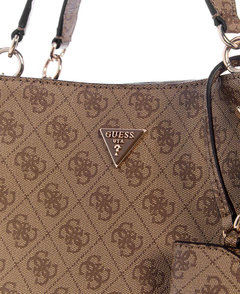 Cartera Lorella Logo Grlfrnd Tote Marron-2