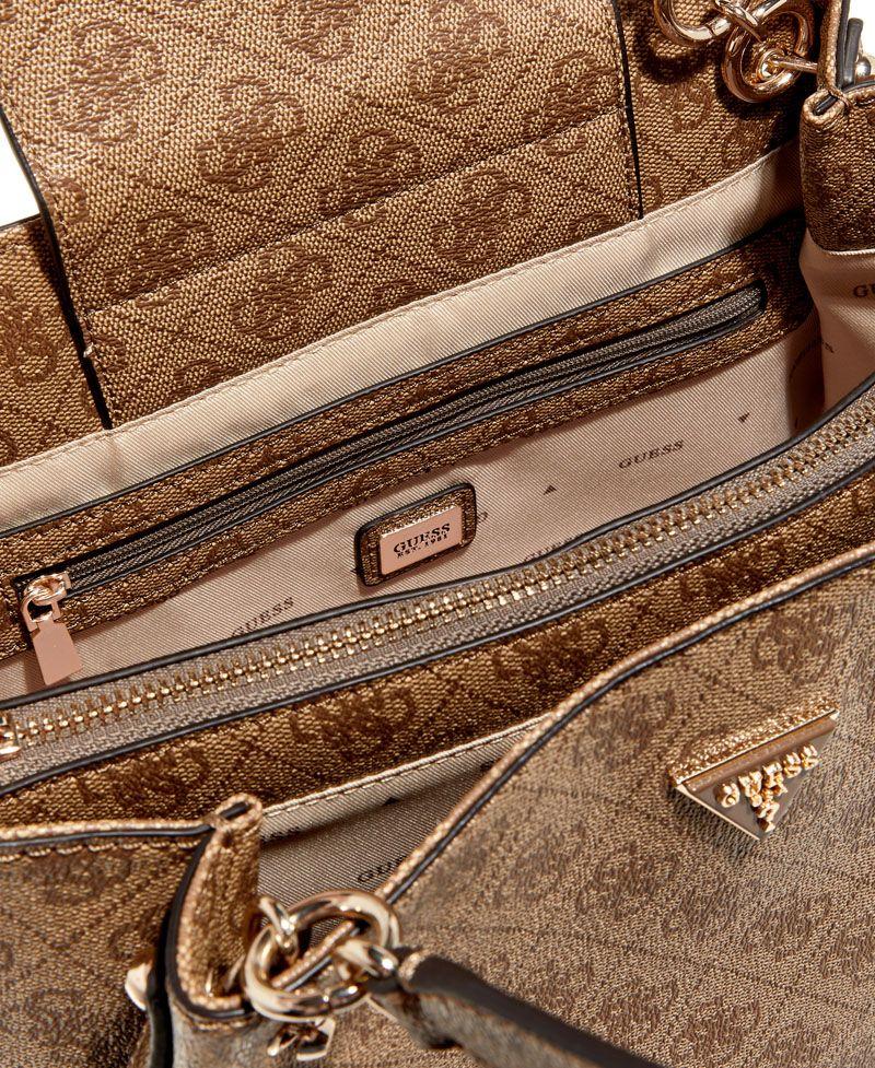 Cartera Lorella Logo Grlfrnd Tote Marron-3