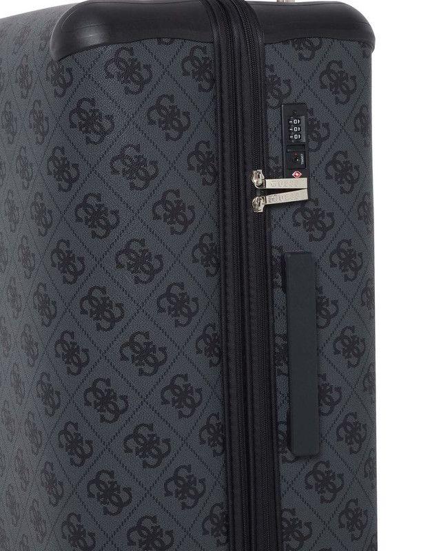 Maleta Guess Mujer Berta 28 In 8-Wheeler Negro-3