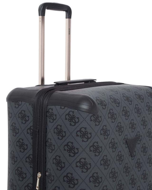 Maleta Guess Mujer Berta 28 In 8-Wheeler Negro-4