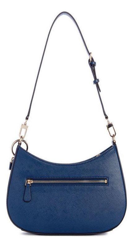 Cartera Guess Mujer Noelle Top Zip Shoulder Bag Azul.-2