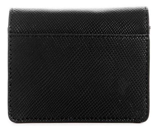 Mini Cartera Guess Mujer Laurel SLG Micro Mini Negro.-2