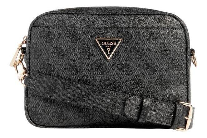 Cartera Guess Mujer Meridian Camera Bag Carbón-0