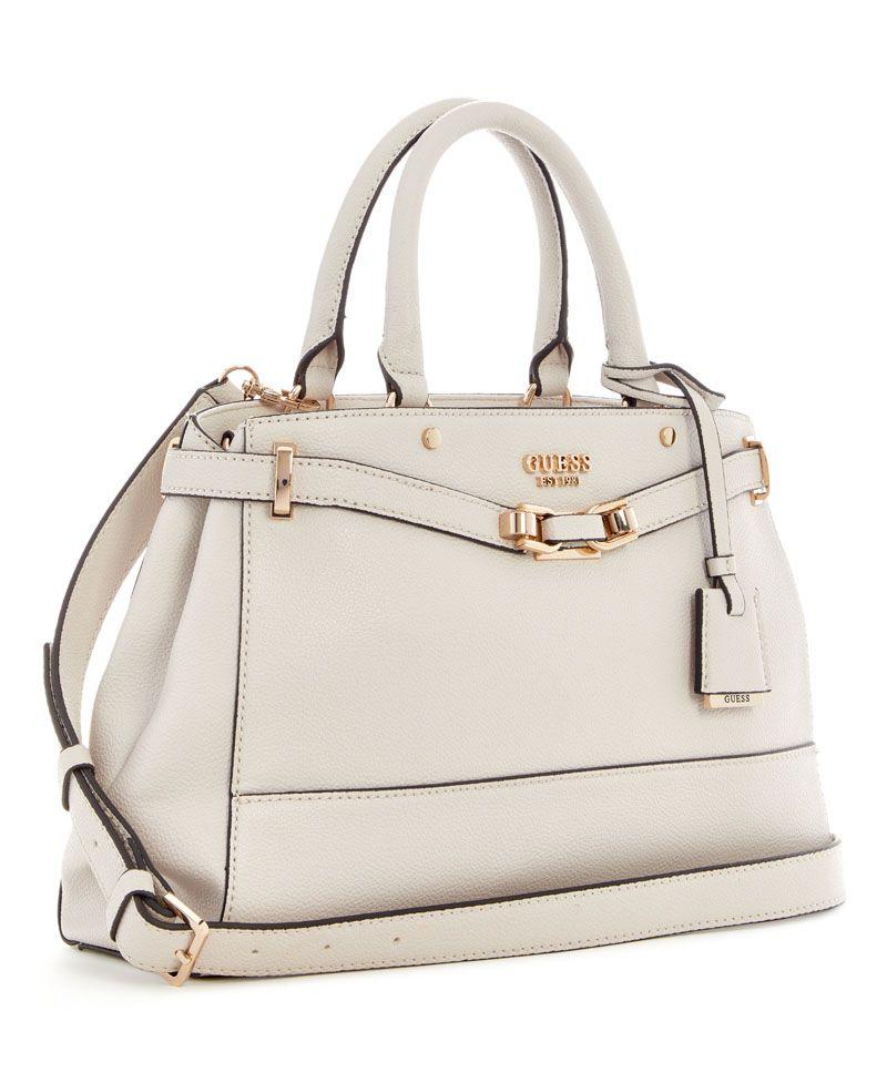 Cartera Silvye Luxury Satchel Beige-1