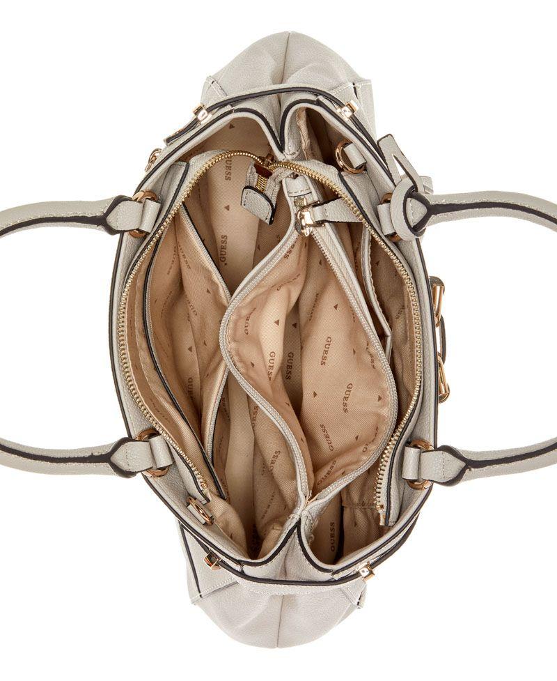 Cartera Silvye Luxury Satchel Beige-3