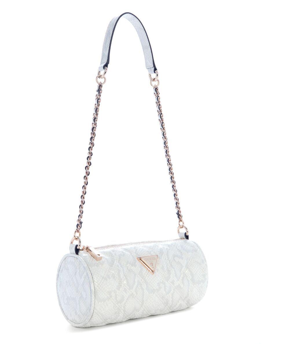 Mini Cartera Giully Ii Mini Barrel Bag Blanco-2