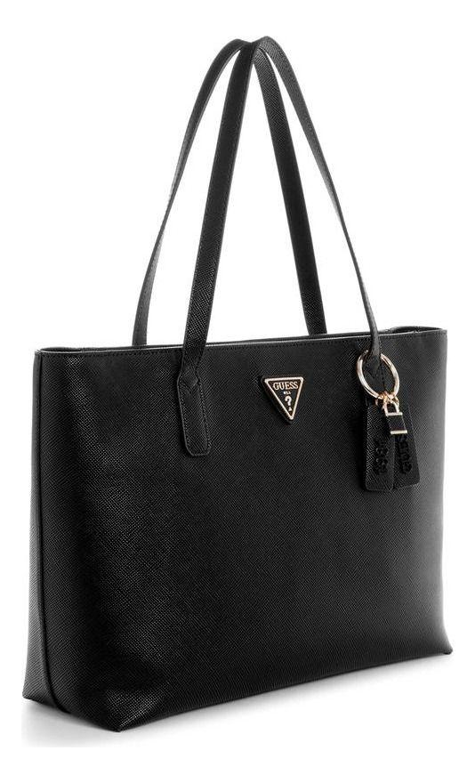 Cartera Guess Mujer Eco Elements Tote Negro-1