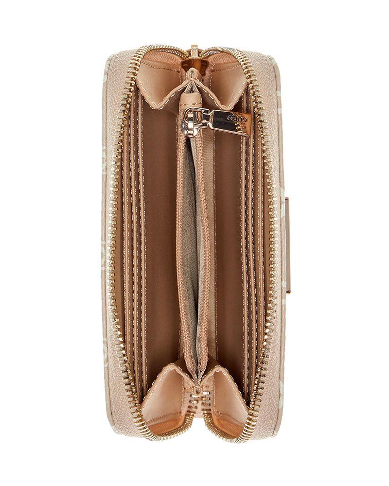 Billetera Amorette Slg Med Zip Around Marrón-2